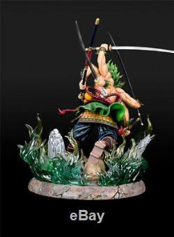 GK One Piece Roronoa Zoro Resin Statue Action Figure Collectables Toys New 30cm