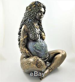 Gaia Mother Earth Goddess Figurine Statue Pagan Wiccan Figure Altar Ornament NEW