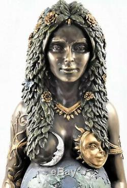 Gaia Mother Earth Goddess Figurine Statue Wiccan Pagan Altar 30cms UK