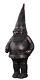 Garden Gnome 4ft Figure Resin Imperial Bronze Finish Garden/indoor Sculpture