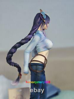 Genshin Impact Raiden Shogun Action Figure Statue Resin Model 53cm Collect Xmas