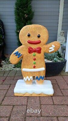 Gingerbread Boy Resin Statue / Figure Shop Display Advertising