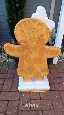 Gingerbread Girl Resin Statue / Figure Shop Display Advertising
