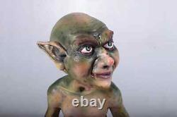 Goblin Statue Fun Spooky Figure Detailed Fantasy Model Figure Halloween Prop