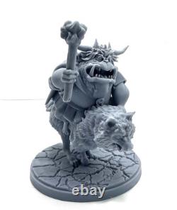 Goblin Warg Wolf Rider 8 Resin Figure Statue Rankin Bass The Hobbit LOTR