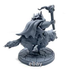 Goblin Warg Wolf Rider 8 Resin Figure Statue Rankin Bass The Hobbit LOTR