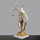 Goddess Of Justice Resin Statue Sculpture Figurine Tabletop Home Office Decor S