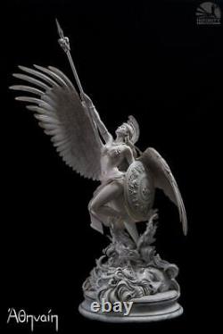 Greek Goddess Athena Figure In Grey God Of War And Wisdom Statue LtdEd 99