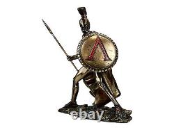 Greek King Leonidas Warrior of Sparta Statue Sculpture Figure Bronze Finish