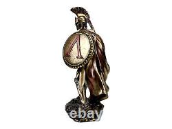 Greek King Leonidas Warrior of Sparta Statue Sculpture Figure Bronze Finish