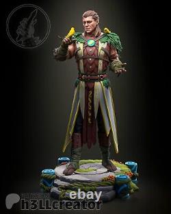 Halsin Resin Model Kit -Baldurs Gate 3 Large 18 scale 9 Inch statue