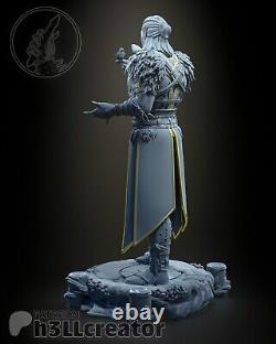 Halsin Resin Model Kit -Baldurs Gate 3 Large 18 scale 9 Inch statue
