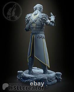 Halsin Resin Model Kit -Baldurs Gate 3 Large 18 scale 9 Inch statue