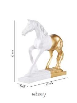 Handmade Decorative Fengshui Horse Statue Showpiece Figure Statue For Home Decor