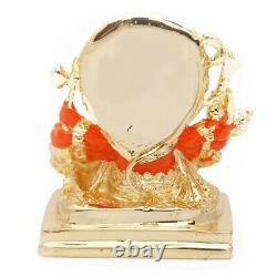 Handmade Resin Hindu God 5 Faces Hanuman Figure Statue For Home Office Decor