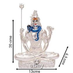 Handmade Resin Hindu God Lord Shiv Rare Figure Statue For Home Office Decor