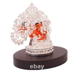 Handmade Resin Hindu God Tree Ganesha Figure Statue For Home Office Decor