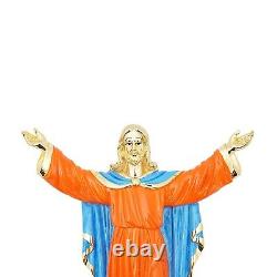 Handmade Resin Jesus Figure Statue For Home Office Decor