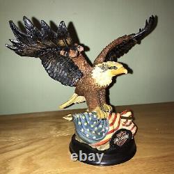 Harley Davidson Motorcycles Large Resin Detailed Eagle Ornament Statue Figure