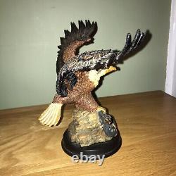 Harley Davidson Motorcycles Large Resin Detailed Eagle Ornament Statue Figure