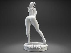 Harley Quinn Woman Unpainted Unassembled Resin 3D printed Model Figure NSFW