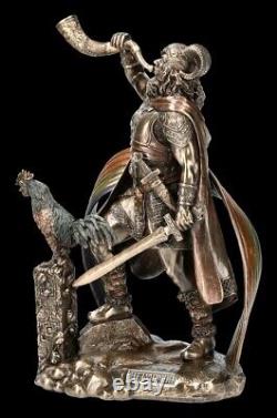 Heimdall Figure Veronese Statue God Aesir Nordic Viking Guardian Gods
