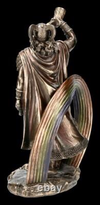 Heimdall Figure Veronese Statue God Aesir Nordic Viking Guardian Gods