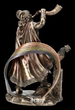 Heimdall Figure Veronese Statue God Aesir Nordic Viking Guardian Gods