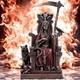 Hel the Two-Faced Goddess Figurine Gothic Hell Statue Halloween Horror ornament