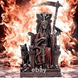 Hel the Two-Faced Goddess Figurine Gothic Hell Statue Halloween Horror ornament