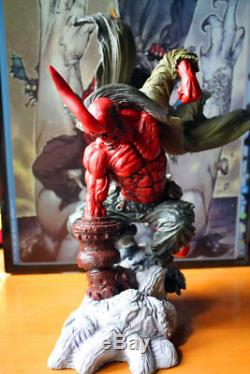Hellboy Resin GK Scene Statue 14'' Action Figure Collection New In Stock Anime