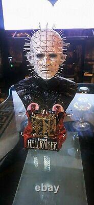 Hellraiser (Half Scale)RARE Pinhead Horror Resin Bust (LIGHT NOT INCLUDED)