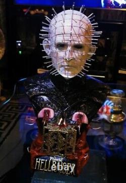 Hellraiser (Half Scale)RARE Pinhead Horror Resin Bust (LIGHT NOT INCLUDED)