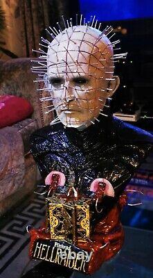 Hellraiser (Half Scale)RARE Pinhead Horror Resin Bust (LIGHT NOT INCLUDED)