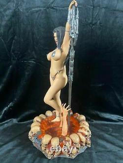 Hollywood Collectibles Group Guardian Girl Heavy Metal 2000 Statue Figure Exclus