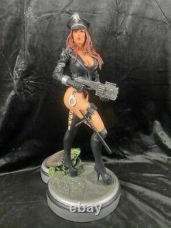 Hollywood Collectibles Group Heavy Metal 2000 Cyber Cop Statue Figure Ex