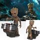 Hot Guardians of the Galaxy Vol. 2 Push Bomb Button Baby Groot Figure Statue Toy