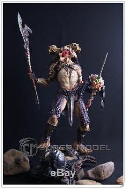 Hot! Predator Alien PREDALIEN 1/5 Scale Painted Resin Figure Model Statue Toy