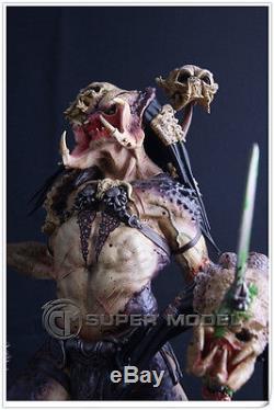 Hot! Predator Alien PREDALIEN 1/5 Scale Painted Resin Figure Model Statue Toy