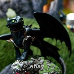 How to Train Your Dragon Toothless Action Figure Toy Statue Christmas Gift Kids