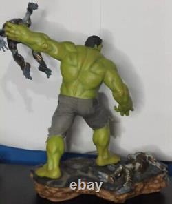 Hulk Avengers Battle Scene Diorama Statue Figure 1/6 Rare Iron Studios