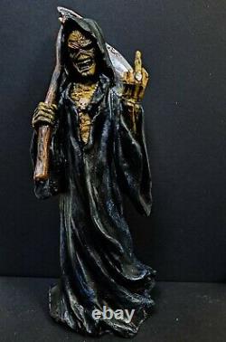 IRON MAIDEN 9 EDDIE Grim Reaper FIGURE Custom Figurine Resin Statue Death NEW