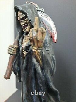 IRON MAIDEN 9 EDDIE Grim Reaper FIGURE Custom Figurine Resin Statue Death NEW