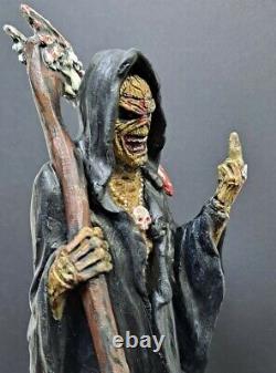 IRON MAIDEN 9 EDDIE Grim Reaper FIGURE Custom Figurine Resin Statue Death NEW