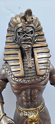 IRON MAIDEN Eddie Powerslave FIGURE Pharaoh HUGE Custom Resin Figurine Statue