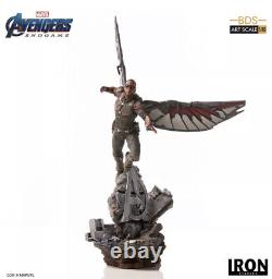 IRON STUDIOS AVENGERS ENDGAME FALCON BDS ART SCALE 1/10 FIGURE STATUE 40cm/15.7