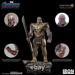 IRON STUDIOS Endgame Thanos Deluxe Legacy Replica Statue Figure NEW SEALED