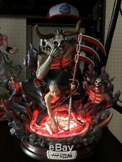 DM Studio Naruto Akatsuki Hidan Model Resin Statue GK W/ Led Light Death Figure