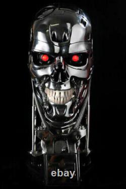 In Stock Terminator Arnold Schwarzenegger T2 T800 skull figure Resin Statue