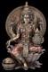 Indian Gods Figure Lakshmi Large Veronese Decor Statue Buddha Hinduism